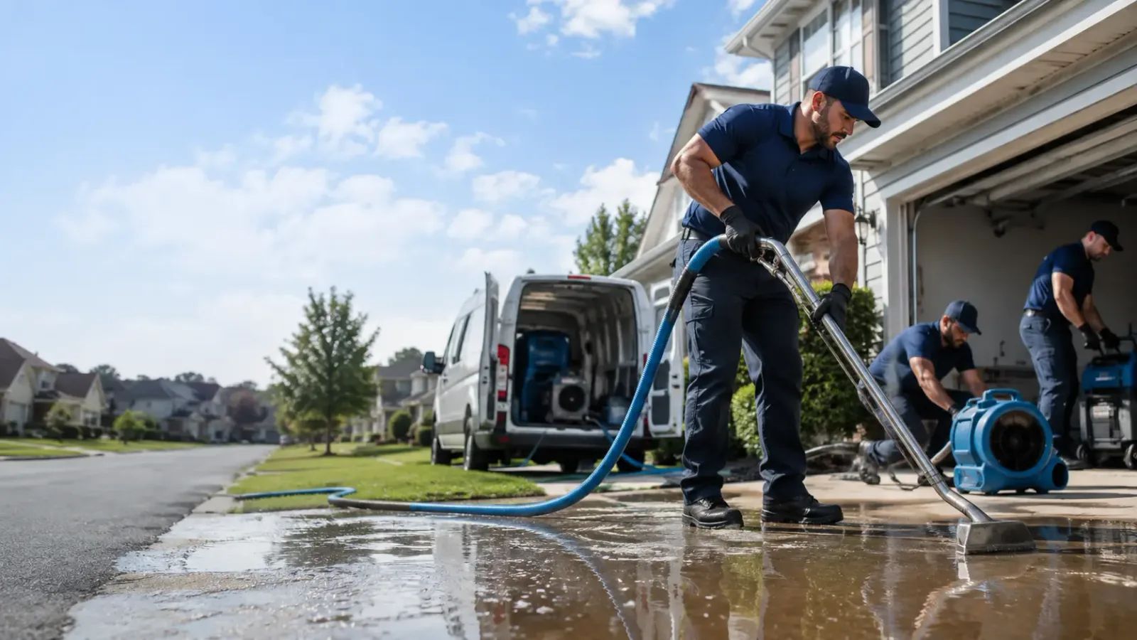 Flood Damage Restoration in Millville, MA